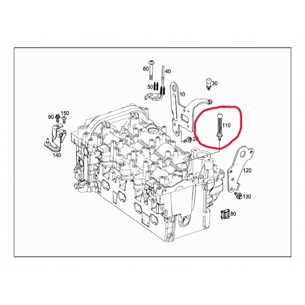 Suporte Tampa Motor Mercedes Gla250 A0009936360