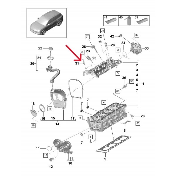 Suporte Tampa Motor Audi A4 2.0 2013 2014 2015 Wht005404