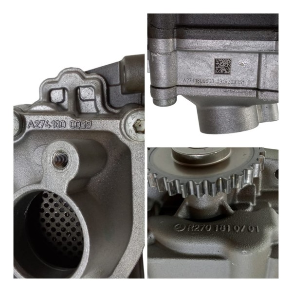 Bomba Oleo Mercedes C180 1.6v 2019 A2741800600